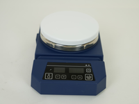 Agitador Magnético con Calefacción Digital LED BIOSTELLAR DMS5-280/120, Mezclador de Laboratorio con Placa Calefactora de Cerámica, Suministro Directo de Fábrica