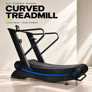 Commercial Curved Manual <b>Treadmill</b> Non Motorized Self Powered Air Runner Gym Cardio Training Equipment Factory Direct Wholesale - Product Image 3