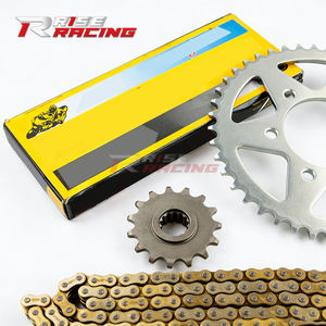 Kit chaîne et pignon Rise Racing pour moto <span class=keywords><strong>Kawasaki</strong></span> <span class=keywords><strong>Z800</strong></span> 2013 2014 2015 2016 2017 2018 <span class=keywords><strong>2019</strong></span> 2020 - Product Image 2