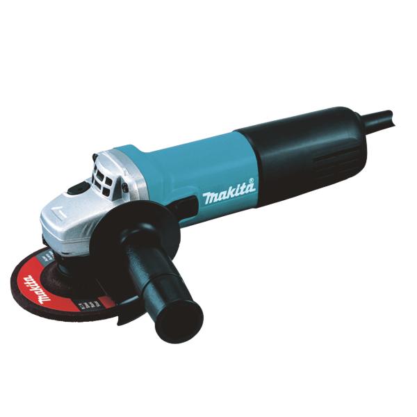 MAKITA - 9557HNRGK3 угловая шлифовальная машина 840 Вт 115 мм-в металлическом корпусе и 2 диска-0088381835985 шлифовальные и хонинговальные машины