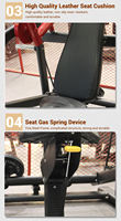 Appareil d'abduction de la hanche multi-angles 3D pour usage commercial en salle de sport, équipement pour les muscles gluteus moyens