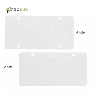 Placa de Matrícula de Aluminio Personalizada para Sublimación y Transferencia Térmica, 3'*6 Pulgadas, en Blanco, Venta al Por Mayor Prosub - Product Image 4