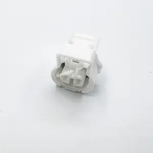 2 pin female Auto waterproof connector DJ7025Y-2.2-21 white housing for wire harness