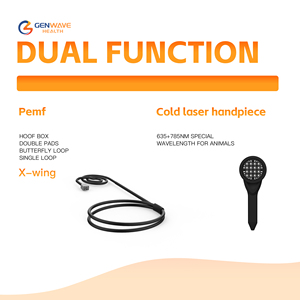 Dispositivo de terapia magnética pemf láser de bucle PMST de grado veterinario con longitudes de onda de 635nm 785nm para regeneración <span class=keywords><strong>celular</strong></span> - Product Image 4