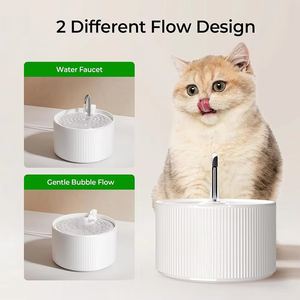 Bebedero Automático para Perros de Cerámica Ecológica de 2.2L, Moderno y Elegante, con Sistema de Filtración Multicapa a Prueba de Fugas para Mascotas Pequeñas - Product Image 3