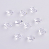 Pierres précieuses en plastique acryliques pour décoration de fête au trésor de pirate diamant en plastique pour dispersion de table de remplissage de vase