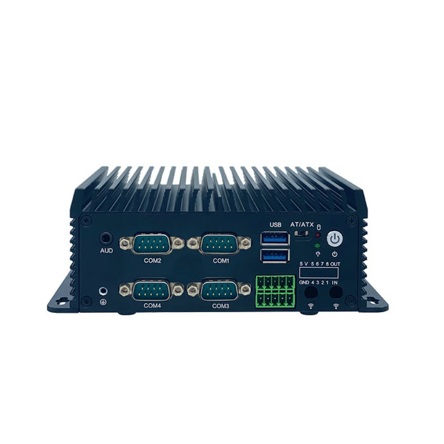 Industrial Pc N2840 N95 N97 N100 N150 DDR4 SSD 4 RS232 485 COM 2 LAN HD-MI VGA Desktop Computer Fanless Industrial Nano Mini Pc