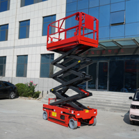 Plateforme élévatrice à ciseaux autopropulsée 10m 8m 12m, plateforme élévatrice à ciseaux hydraulique électrique mobile, plateforme de travail en hauteur mobile