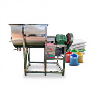 Mezcladora <span class=keywords><strong>de</strong></span> Cinta Premezclada <span class=keywords><strong>de</strong></span> 2 Toneladas, Mezcladora Horizontal para Carbón, Ganado, Agarbatti y Materias Primas - Product Image 1