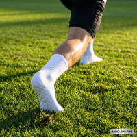 Chaussettes de sport antidérapantes pour le football, chaussettes de compression athlétiques antidérapantes pour hommes et femmes, yoga, basketball, automne