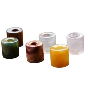 Natural Stone Cylindrical Loose Beads 9x9mm For Jewelry Making DIY Necklace Bracelet Accessories Wholesale - Product Image 5