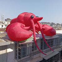 Écrevisse géante Offre Spéciale, crevettes gonflables pour fête et événement, homard gonflable de promotion de publicité de restaurant de fruits de mer