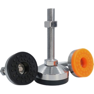 Support de pied antidérapant robuste M12 M14 M16, base réglable pour équipement, amortisseur de chocs - Product Image 1