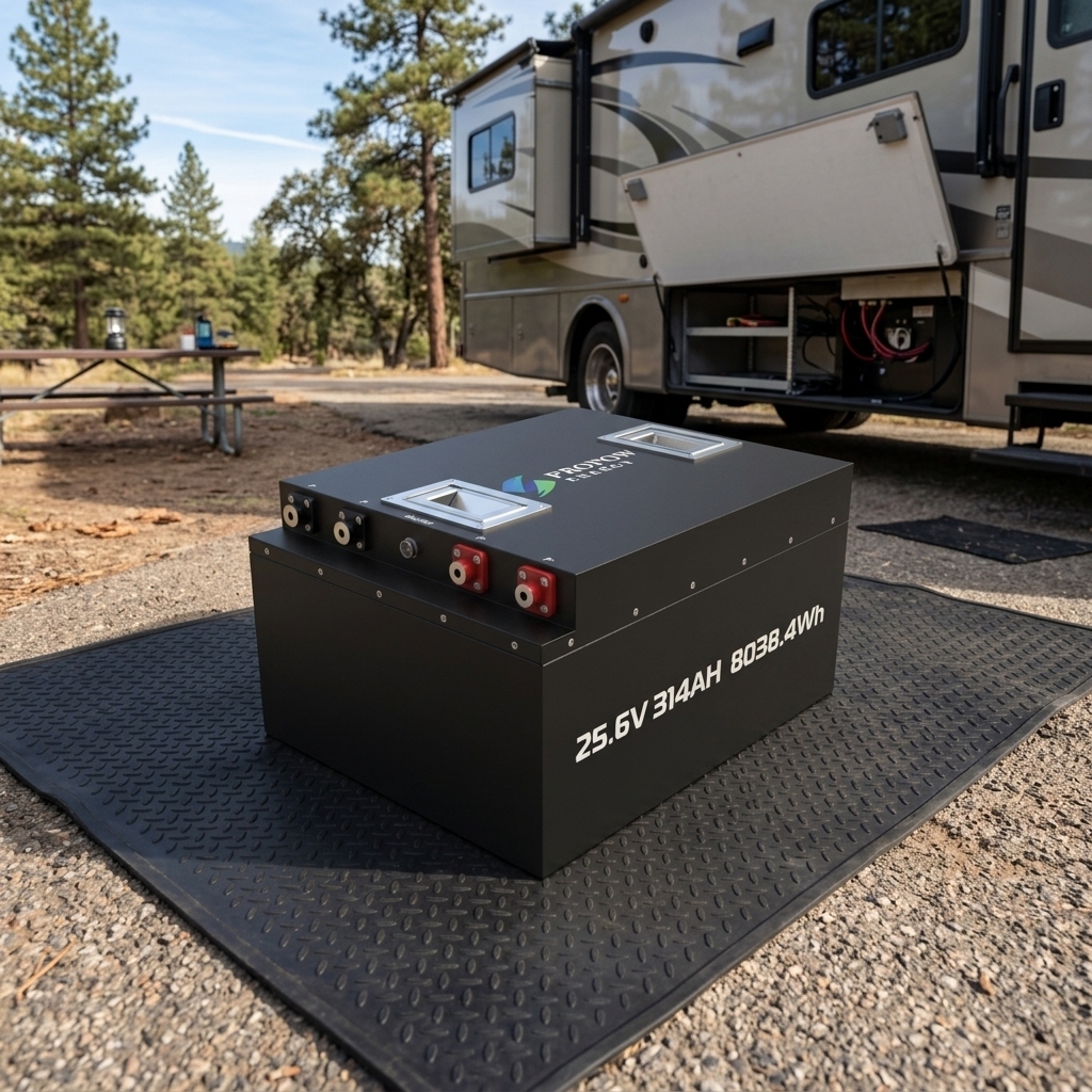 Propow Wholesale OEM LiFePO4 <strong>RV</strong> Deep Cycle <strong>Battery</strong> <strong>12V</strong> 24V 230Ah 314Ah Motorhome <strong>Lithium</strong> <strong>Battery</strong>
