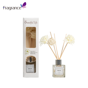 럭셔리 홈 데코 향수 향수 아로마 플라워 스틱과 천연 에센셜 오일 유리 병 리드 디퓨저 - Product Image 5