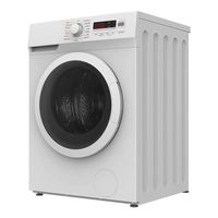 Lave-linge à laver pliable avec sèche-linge, produit de fabrication professionnelle à économie d'énergie, 12KG