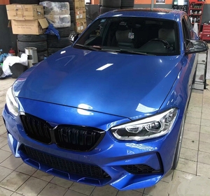Actualizar a M2C estilo bodykit kit de cuerpo el parachoques delantero conjuntos MP faldas laterales competitivo labio posterior para <span class=keywords><strong>BMW1</strong></span> serie F20 2015-2020 - Product Image 4