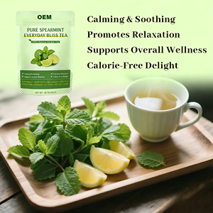 ชาสมุนไพร OEM เพียว สเปียร์มิ้นท์ เอฟเวอร์เดย์ บลิส ผสมผสานเพื่อสุขภาพ 100% จากธรรมชาติ ช่วยผ่อนคลาย บรรจุ 20 ซองชาในกล่อง - Product Image 3
