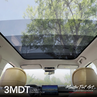 Film intelligent PDLC pour vitres, contrôle à distance, teinte électrique pour voiture, AITO M5 PG40, fenêtre à confidentialité commutable, fournisseur OEM