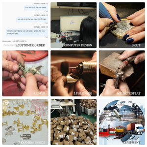 Collier avec pendentif lettre en acier inoxydable plaqué or 18 carats et or rose, personnalisé avec un nom et un logo pour un anniversaire - Product Image 5