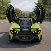 Kit de carrosserie complet en fibre de carbone sèche style 600LT pour McLaren 540C 570S 570GT, conversion 2015-2020
