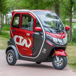 Triciclo Eléctrico Cerrado de 1500W 48V para 1 Pasajero, Vehículo de Movilidad para Personas Mayores de Baja Velocidad - Product Image 2