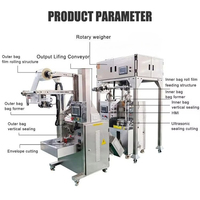 Machine d'emballage automatique électrique YS-90+61EX pour sachets de thé et de café (intérieur/extérieur) avec une longue durée de vie