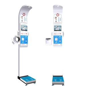 เครื่องวัดส่วนสูงและน้ำหนักอิเล็กทรอนิกส์ DHM-800A พร้อมเซ็นเซอร์อัลตราโซนิกและระบบเสียงพูดสำหรับการใช้งานทางการแพทย์ - Product Image 1