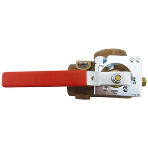 Латунный пожарный испытательный и дренажный клапан – без свинца, с видеоинспекционным зеркалом для систем пожаротушения - Product Image 4