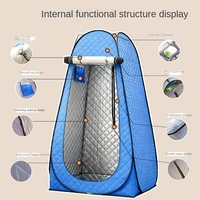 Tente de Douche et de Toilette Portable Polyvalente pour Camping en Plein Air, Abri d'Intimité, Vente en Gros Direct Usine pour Plage, Camping-Car et Voyage