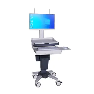 Di chuyển Thiết bị y tế máy tính giỏ hàng máy tính xe đẩy màn hình xe đẩy giỏ hàng di động cho bệnh viện sử dụng