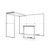 Stand de Exhibición con Caja de Luz SEG Sin Costuras, con Imágenes Vívidas de Alta Definición para Zona Fotográfica en Ferias y Exposiciones