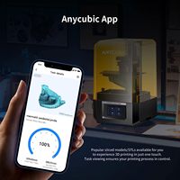 Untuk Anycubic foton Mono M5s Pro 10.1 inci 3D mesin Printer 19-mikron akurasi 12k resolusi LCD otomatis 200*218*123mm
