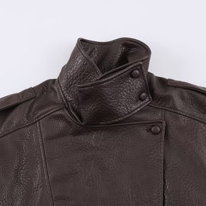 TAOP&ZA Style Européen et Américain 2026 Nouvelle <span class=keywords><strong>Veste</strong></span> Décontractée Ample Rétro à Col Montant et Manches Longues pour <span class=keywords><strong>Femme</strong></span> 4341842 - Product Image 4