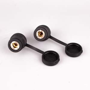 Acoplador de acoplamiento rápido QC10, piezas neumáticas masculinas y femeninas con manga de goma para Inflador de neumáticos de compresor de aire - Product Image 4