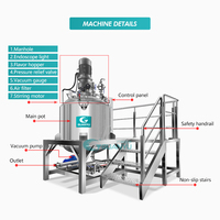 Homogénéisateur mélangeur pour produits chimiques liquides, détergent liquide, machine à mélanger le savon liquide, machine à fabriquer de la pâte à vaisselle, machine à laver la vaisselle