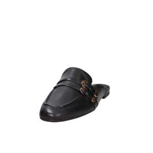 Mules pour femmes Tamaris, noires, taille 37, talon plat, en cuir, à enfiler - Product Image 5