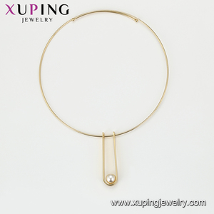 A00548827 Xuping nuovo modo di arrivo di colore di disegno elegante choker della collana dei monili dei monili della ragazza - Product Image 3