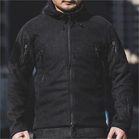 Vestes pour hommes veste polaire Multicam Softshell imperméable noir Camouflage polaire hommes extérieur hiver vestes tactiques
