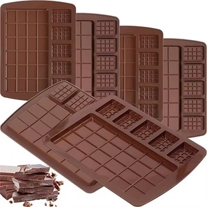Molde de Silicona 3D Antiadherente con Múltiples Formas para Chocolate, Gelatina, Gomitas y Trufas - Product Image 1
