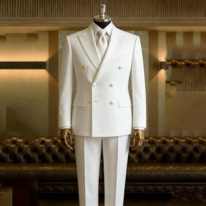 Abiti da <span class=keywords><strong>Uomo</strong></span> <span class=keywords><strong>Bordeaux</strong></span> Doppiopetto 2 Pezzi per Matrimonio, Cerimonia, Festa, Elegante Abito da Cerimonia, Casual Business, Smoking su Misura - Product Image 5