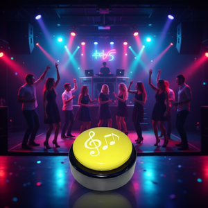 Bouton de fête lumineux à LED programmable avec lumière LED et <span class=keywords><strong>musique</strong></span> - Jouet de fête original - Product Image 5