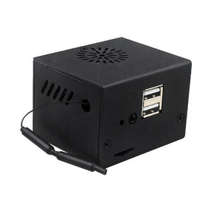 Custodia Protettiva in Lega di Alluminio per Orange <span class=keywords><strong>Pi</strong></span> Zero 3 con Ventola di Raffreddamento e Antenna Opzionale - Product Image 2