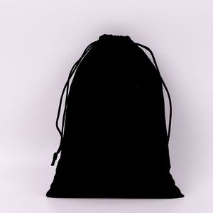 ถุงผ้ากำมะหยี่ขนาดเล็ก 9*12 ซม. ราคาโรงงานถูก รับผลิตตามสั่ง สำหรับใส่ลูกเต๋า เครื่องประดับ ตัวต่อจิ๊กซอว์ - Product Image 2