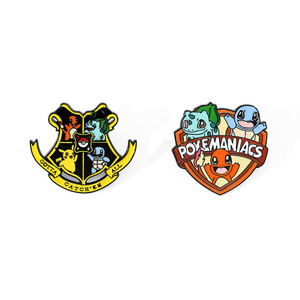 Elf PET aleación insignia Anime japonés Logo insignia sombrero tela bolsa broche dibujos animados Dragoned Ball Goku Vegeta Metal esmalte pines - Product Image 1