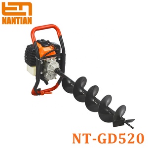 Coclea di <span class=keywords><strong>terra</strong></span> scavatrice per fori montata su trattore a benzina 43cc/52cc con diversi trapani coclea di <span class=keywords><strong>terra</strong></span> portatile di qualità OEM - Product Image 3