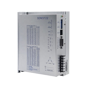 Kit de controlador y motor paso a paso de 1,2 grados trifásico 3DM3722 de alta calidad para CNC para control de movimiento de precisión - Product Image 2