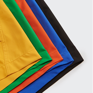 Haute qualité couleur unie été hommes Fitness course Sport Shorts séchage rapide respirant personnalisé sueur polyester Shorts - Product Image 3