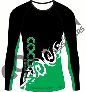 Camisetas de compresión para hombre, ropa deportiva de manga larga, diseño 2023, para gimnasio activo, MMA, Anti-UV - Product Image 1
