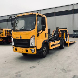 Dongfeng nuevo o usado 8 toneladas camión de remolque y camión de auxilio con precio de fábrica accidente de tráfico Bad Car Carrier - Product Image 5